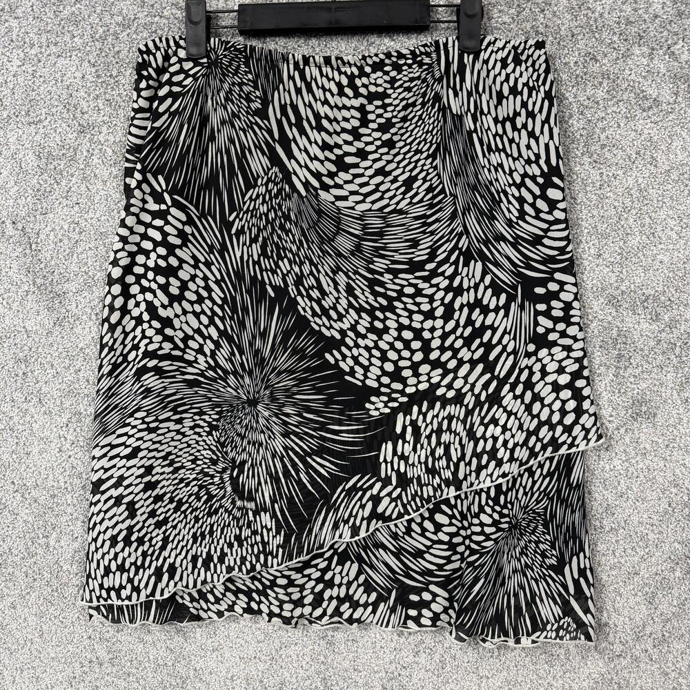 Vintage Y2K Does 70s Skirt Size 14 Groovy Psychadelic Assymetrical Indie Artsy